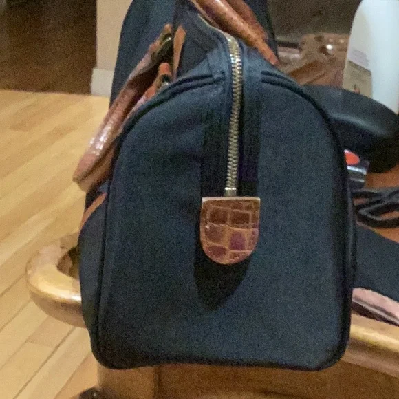 Black and Brown Bag by Valentino Goravani